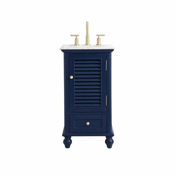 Doba-Bnt 19 in. Single Bathroom Vanity, Blue SA2211228